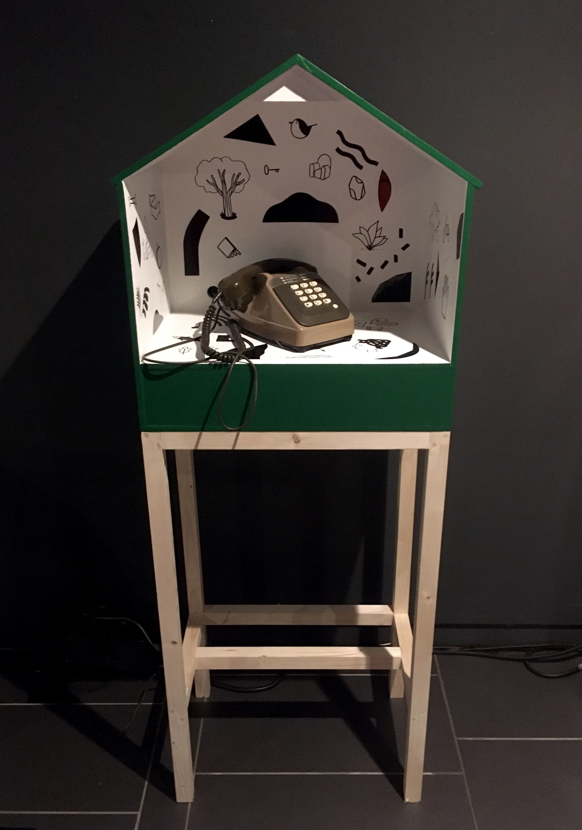 Delphine Perret - Les cabanes - dispositifs sonores