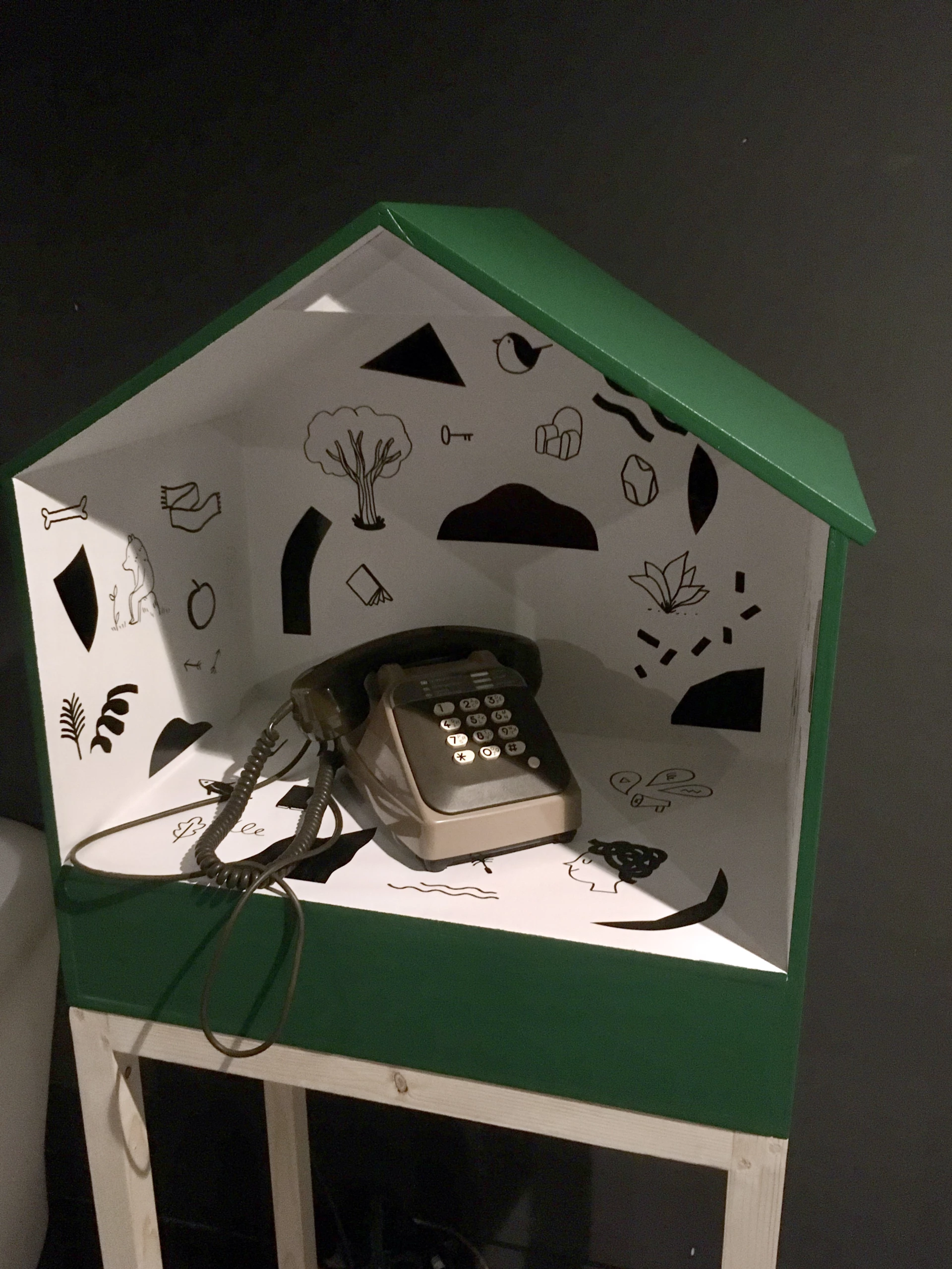 Delphine Perret - Les cabanes - dispositifs sonores