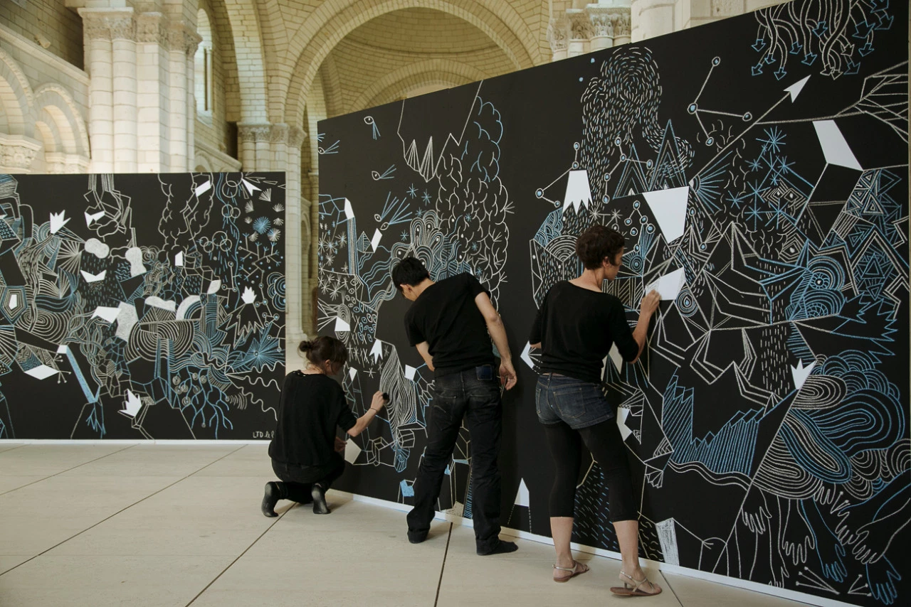 Delphine Perret - Abbaye de Fontevraud