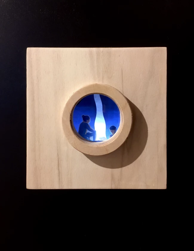 Delphine Perret - Caissons lumineux